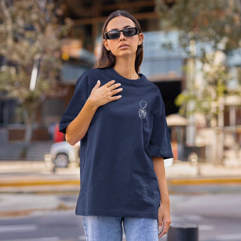 Animal Crossing Balloon Present Oversized T-Shirt