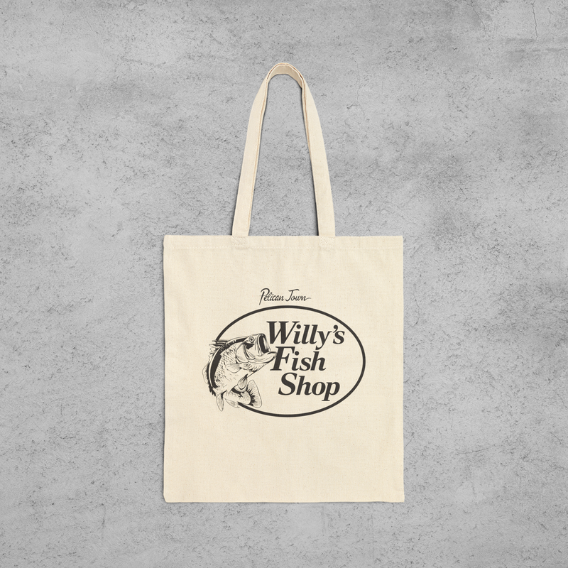 Stardew Valley Willy's Fish Shop Tote Bag