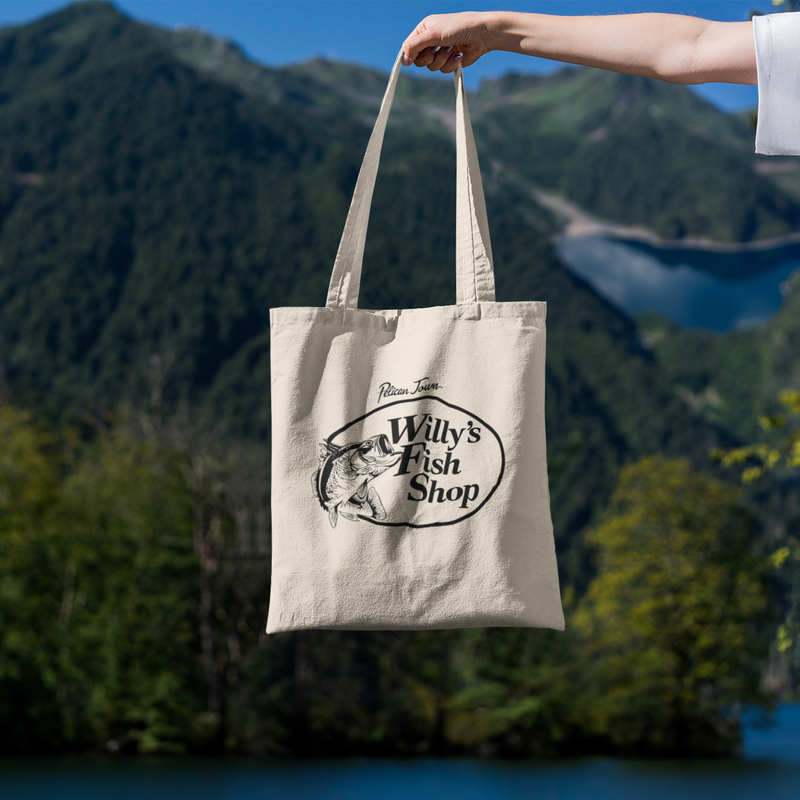 Stardew Valley Willy's Fish Shop Tote Bag