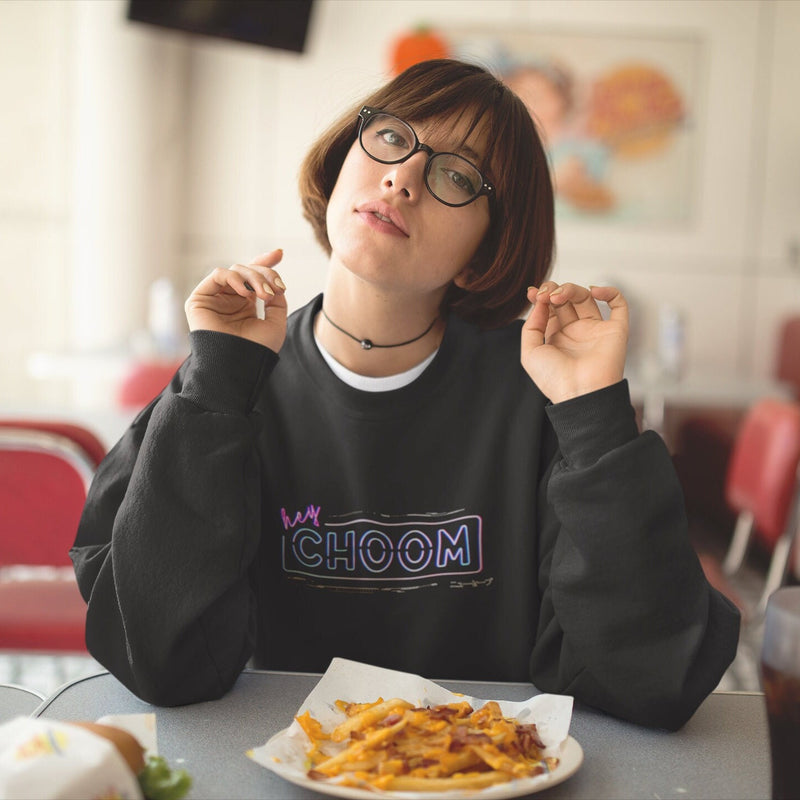 Cyberpunk 2077 Hey Choom Neon Sweatshirt