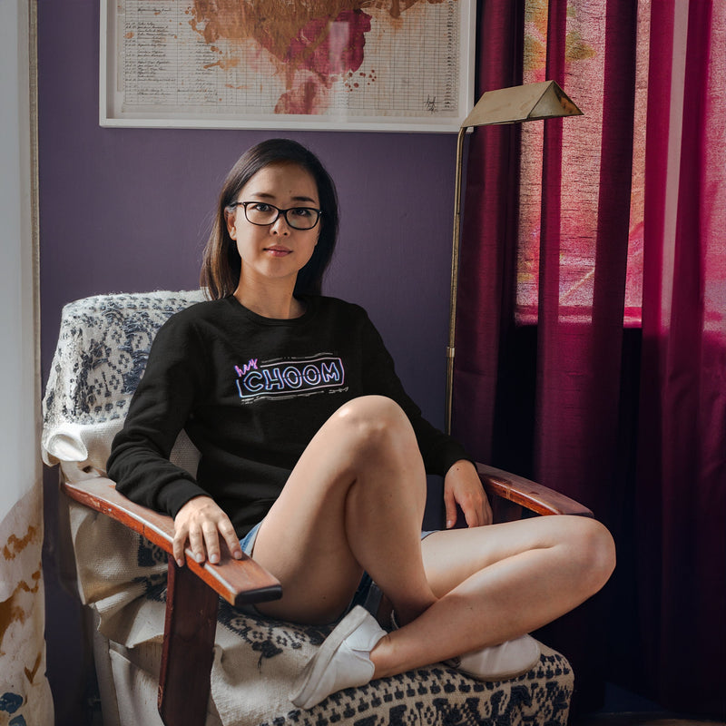 Cyberpunk 2077 Hey Choom Neon Sweatshirt