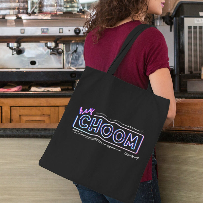 Cyberpunk 2077 Hey Choom Tote Bag