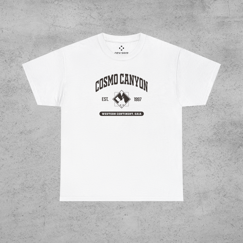 Final Fantasy 7 Cosmo Canyon College Style T-Shirt