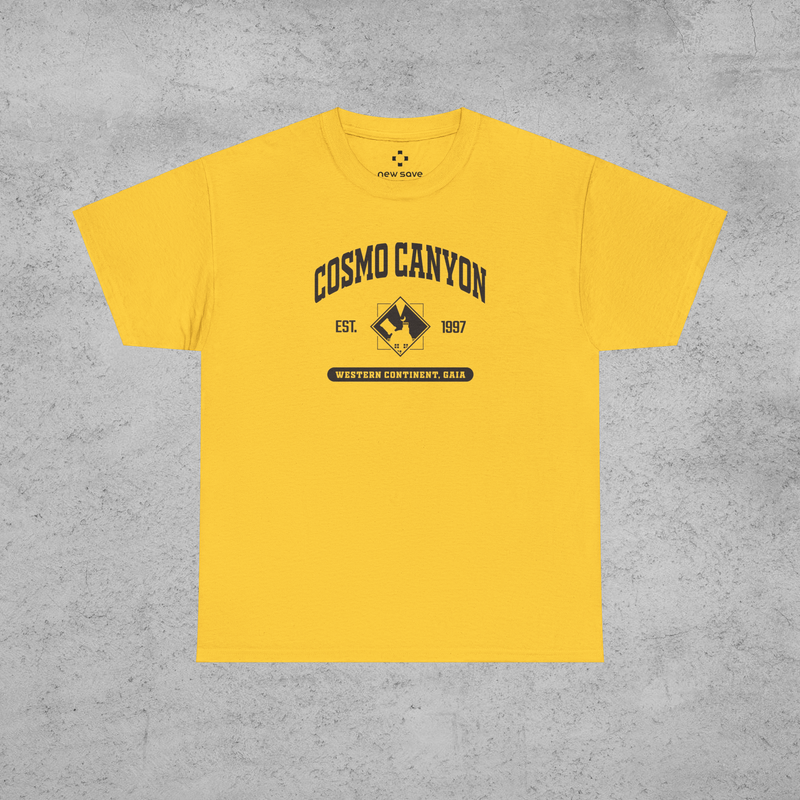 Final Fantasy 7 Cosmo Canyon College Style T-Shirt