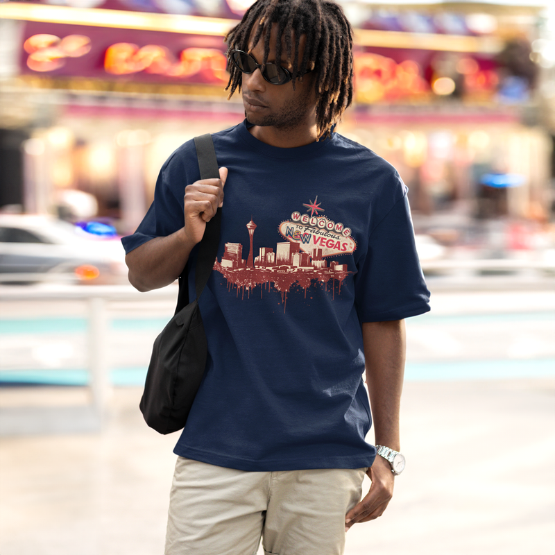 Fallout New Vegas Oversized T-Shirt