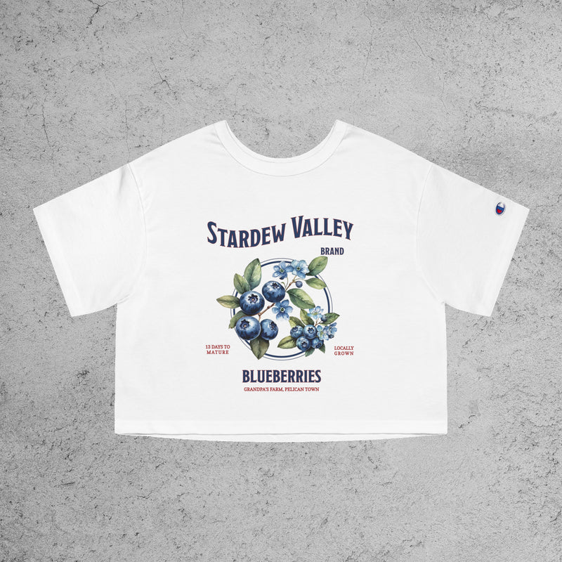 Stardew Valley Blueberry Crop Top