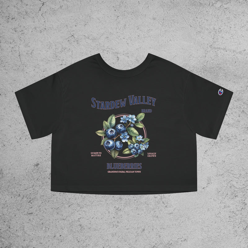 Stardew Valley Blueberry Crop Top