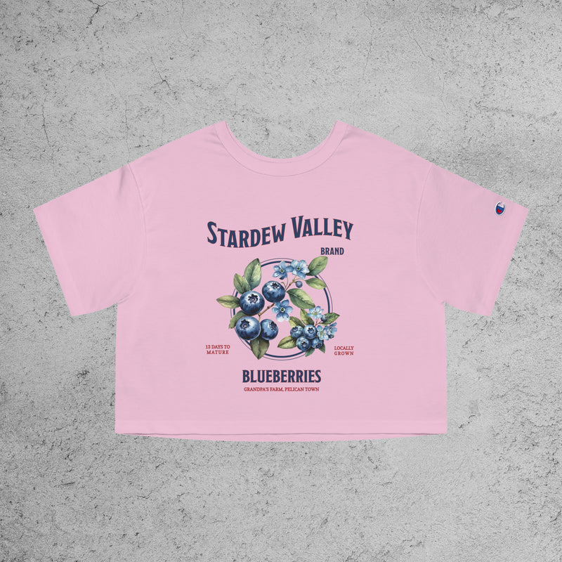 Stardew Valley Blueberry Crop Top
