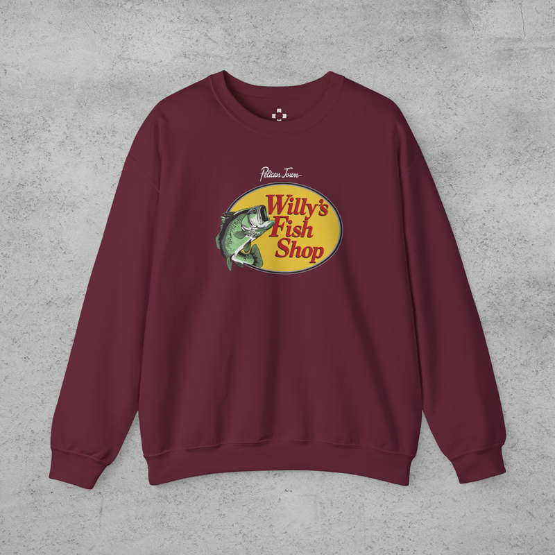 Stardew Valley Willy's Fish Shop Sweatshirt