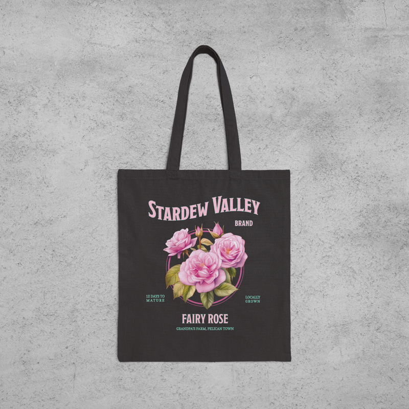 Stardew Valley Fairy Rose Tote Bag