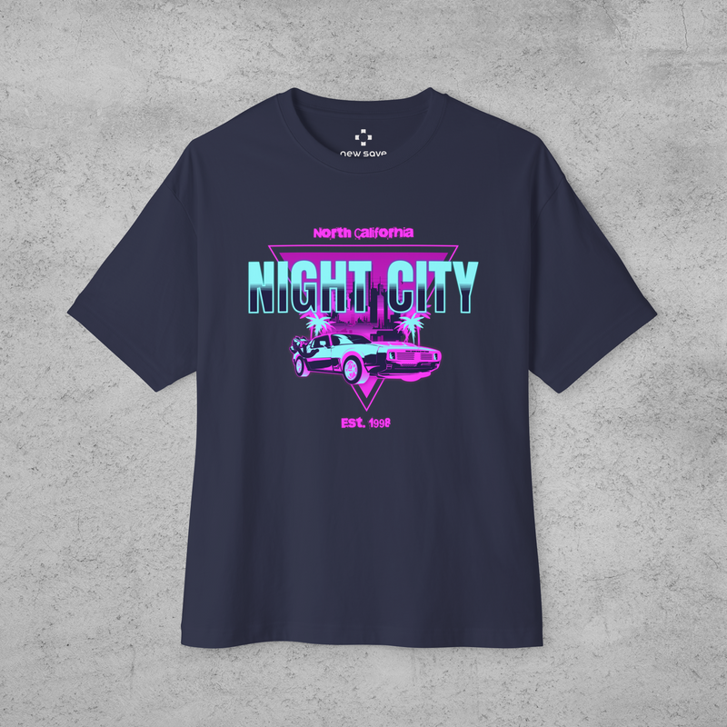Cyberpunk 2077 Night City Oversized T-Shirt