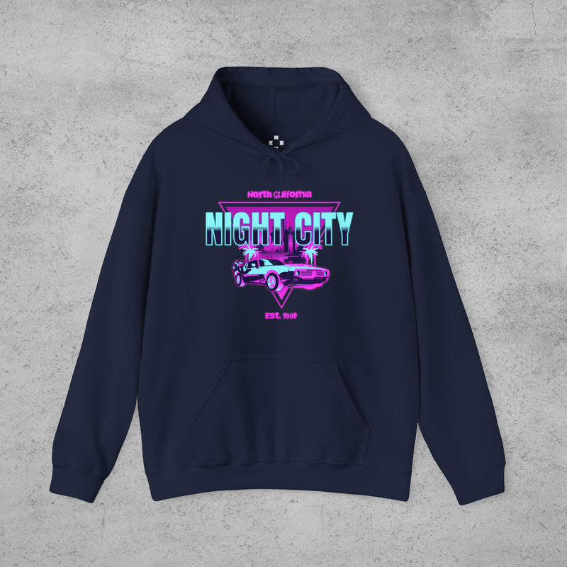 Cyberpunk 2077 Night City Neon Hoodie