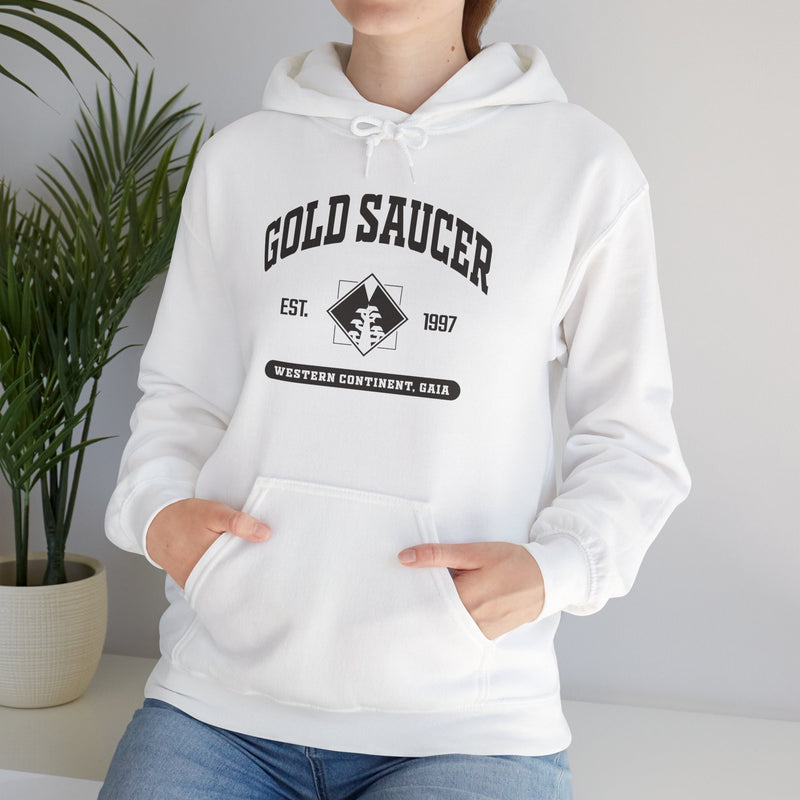 Final Fantasy 7 Gold Saucer College Style Hoodie