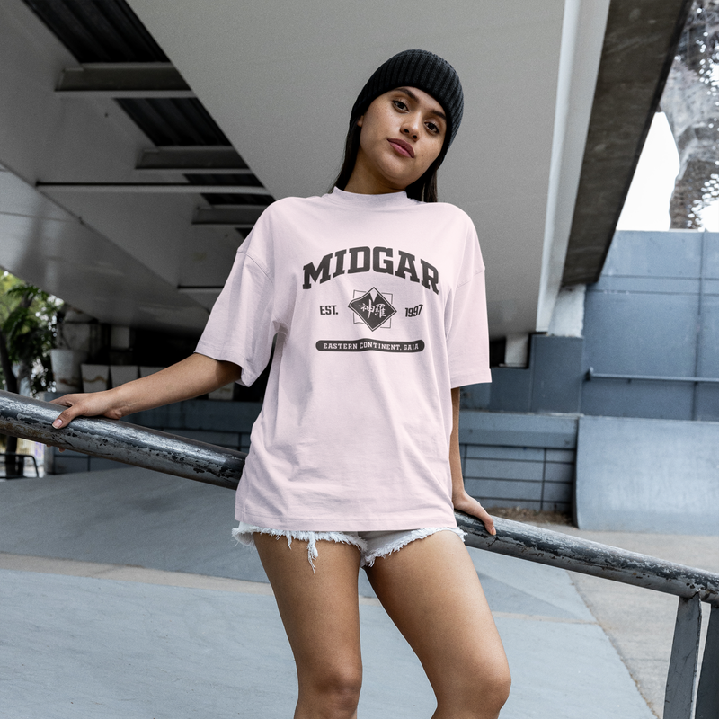 Final Fantasy VII Midgar Oversized T-Shirt