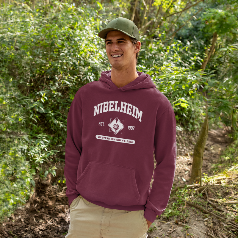 Final Fantasy 7 Nibelheim College Style Hoodie