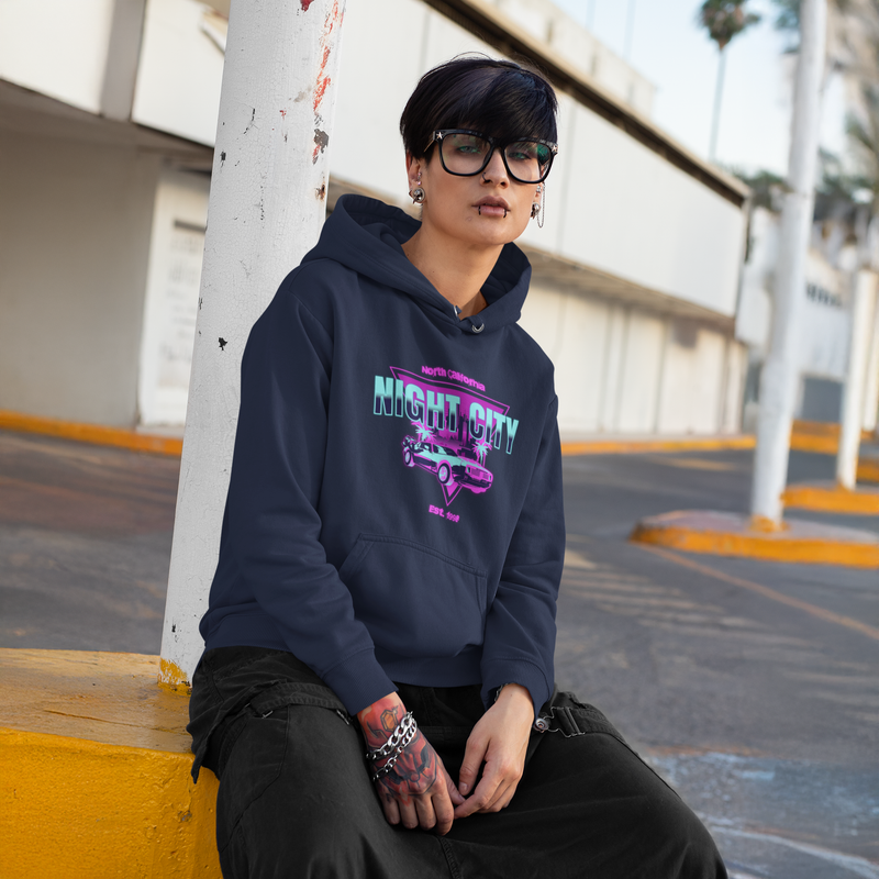 Cyberpunk 2077 Night City Neon Hoodie