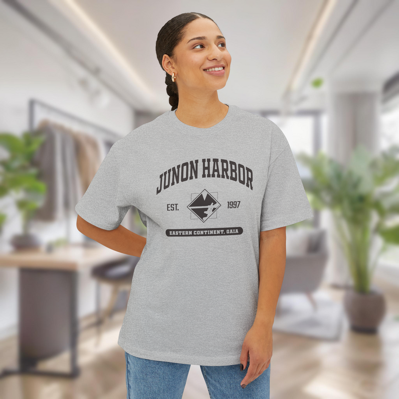 Final Fantasy VII Oversized Junon Harbor T-Shirt