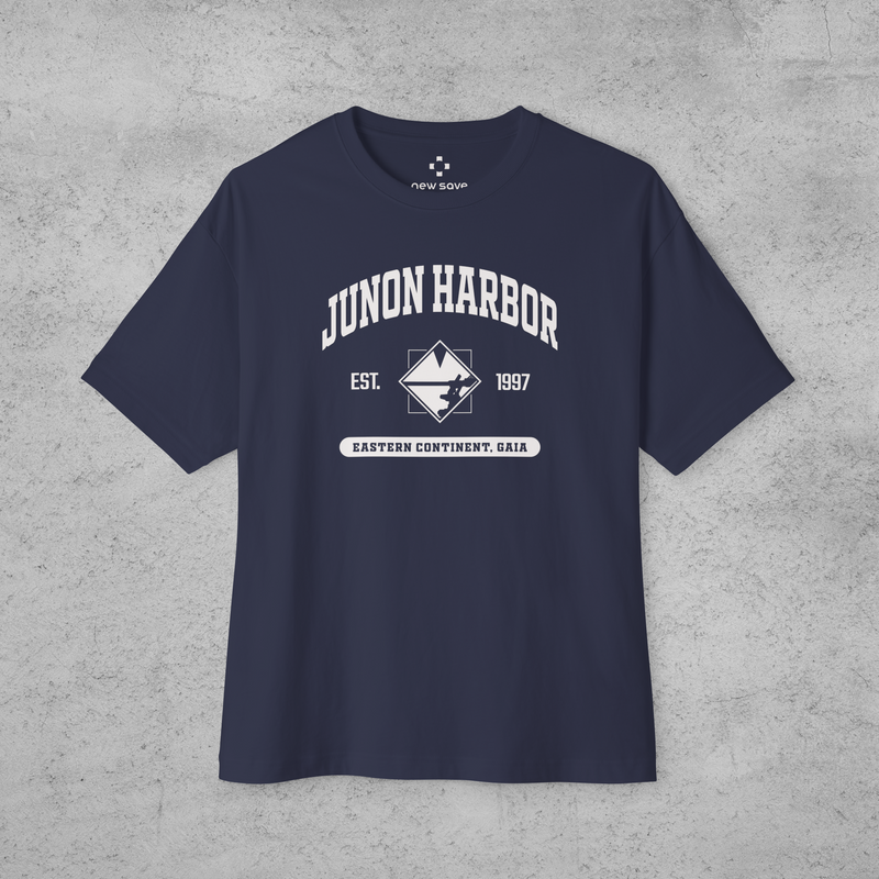 Final Fantasy VII Oversized Junon Harbor T-Shirt