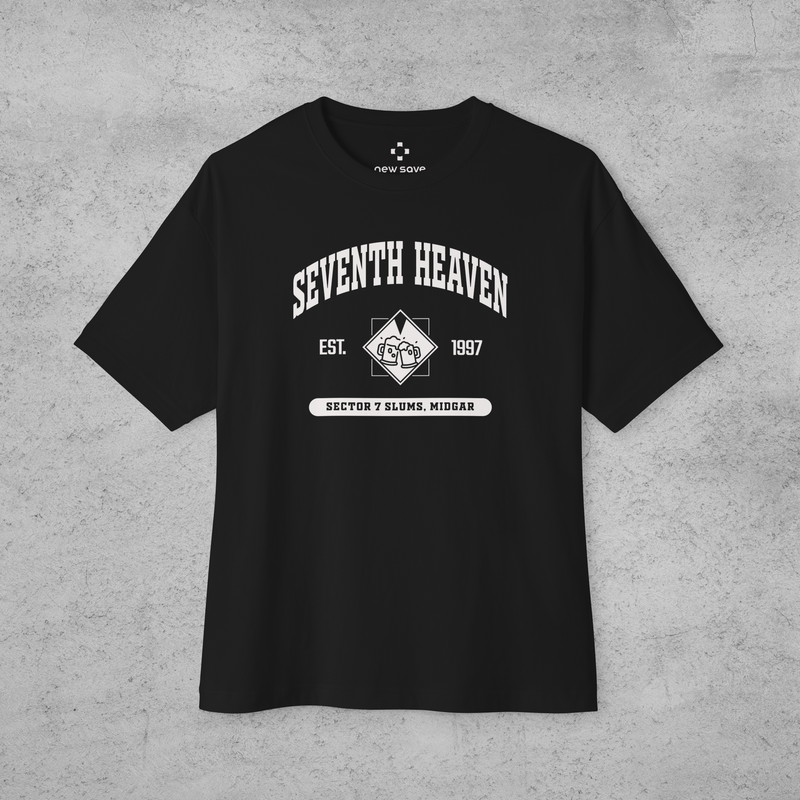 Final Fantasy VII Oversized Seventh Heaven T-Shirt