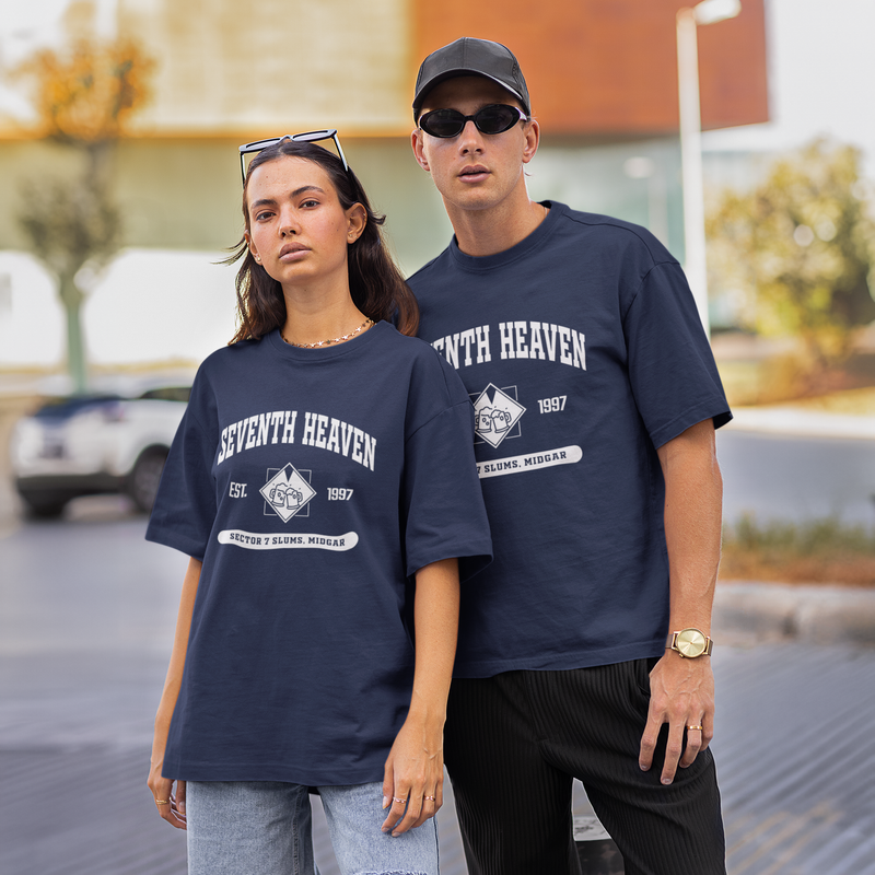 Final Fantasy VII Oversized Seventh Heaven T-Shirt