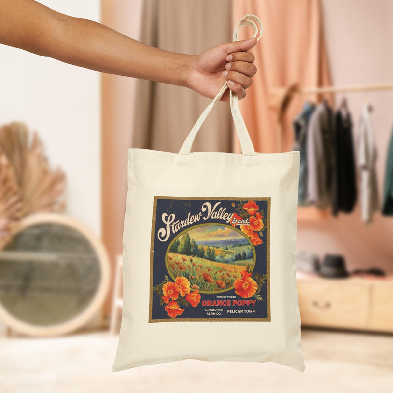 Stardew Valley Vintage Poppy Tote Bag