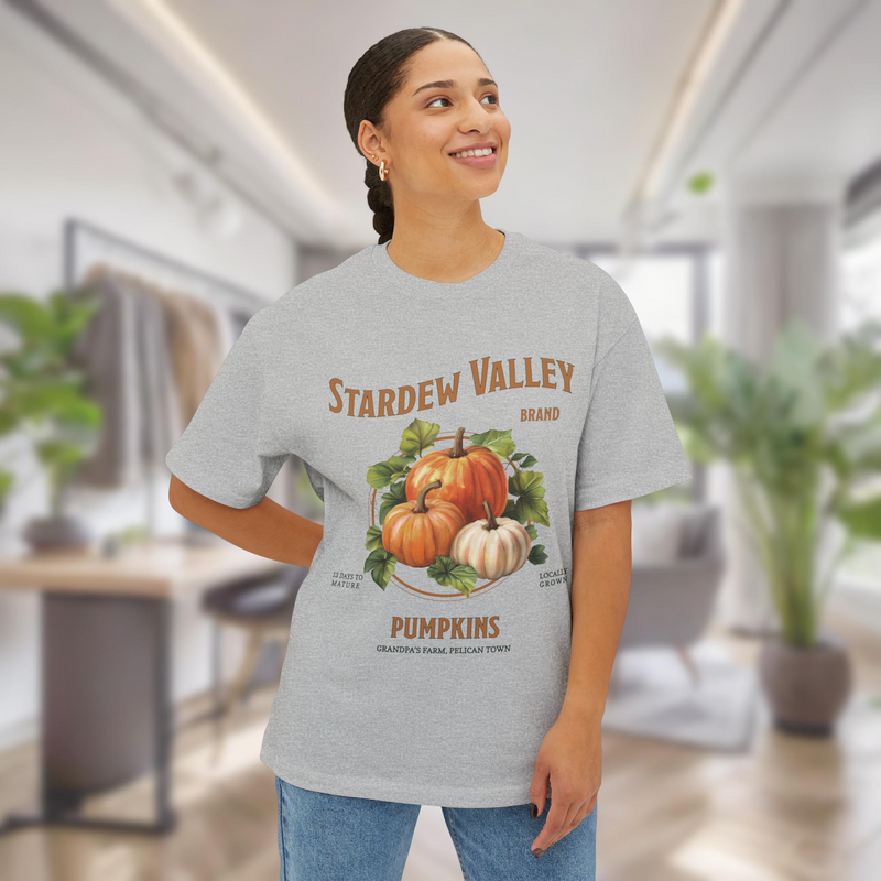 Stardew Valley Oversized Pumpkin T-Shirt
