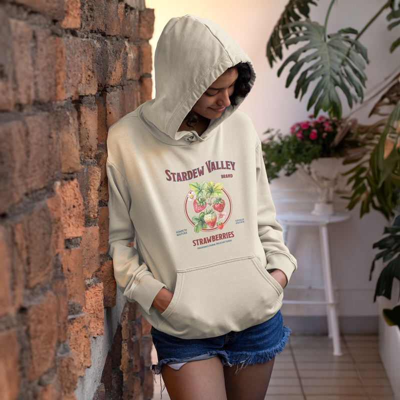 Stardew Valley Strawberry Hoodie