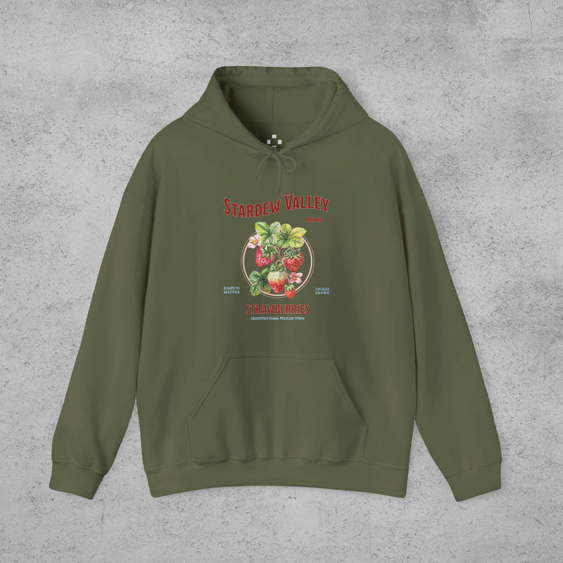 Stardew Valley Strawberry Hoodie