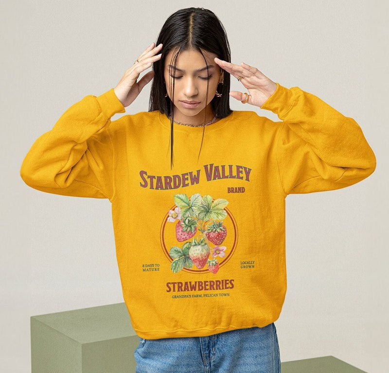 Stardew Valley Strawberry Sweatshirt