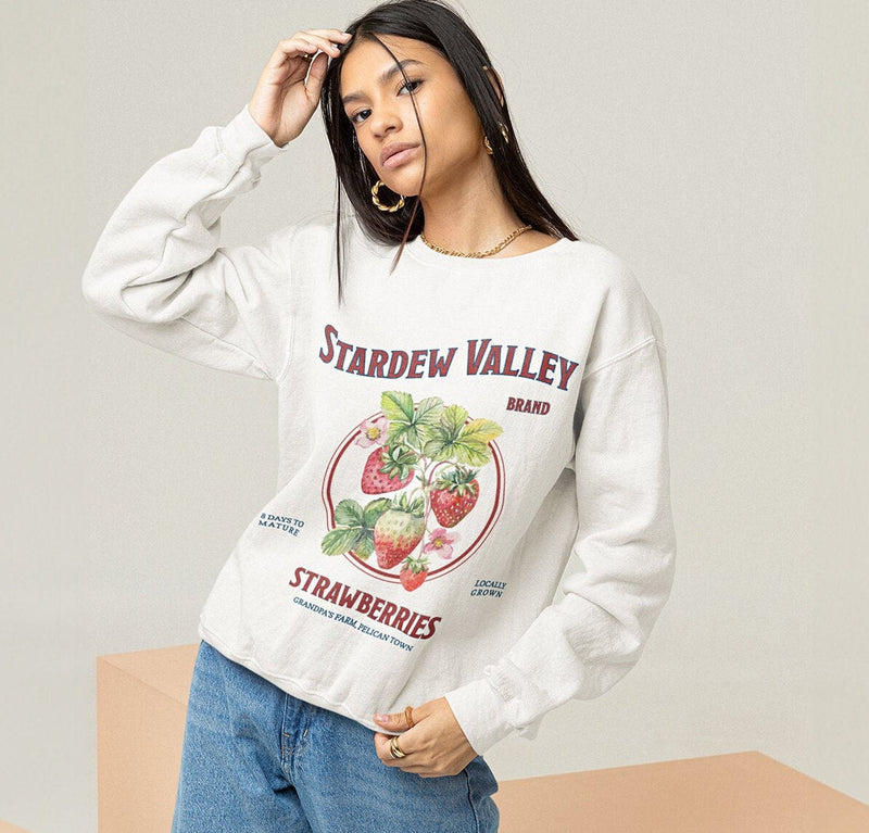 Stardew Valley Strawberry Sweatshirt