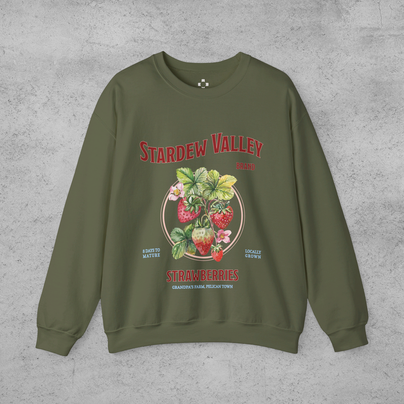 Stardew Valley Strawberry Sweatshirt