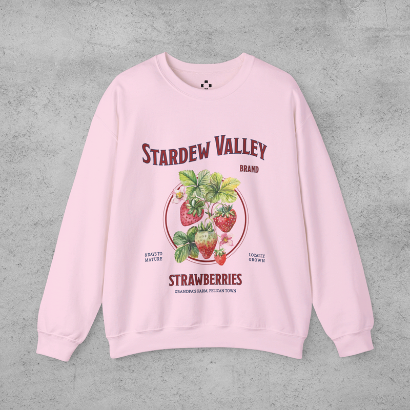 Stardew Valley Strawberry Sweatshirt
