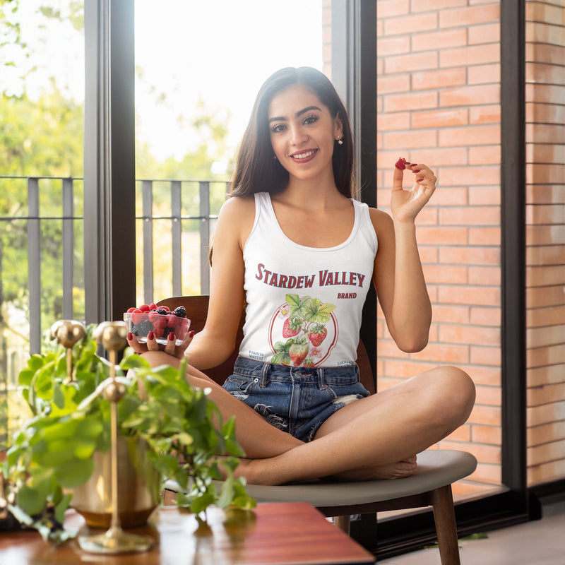Stardew Valley Strawberry Tank Top