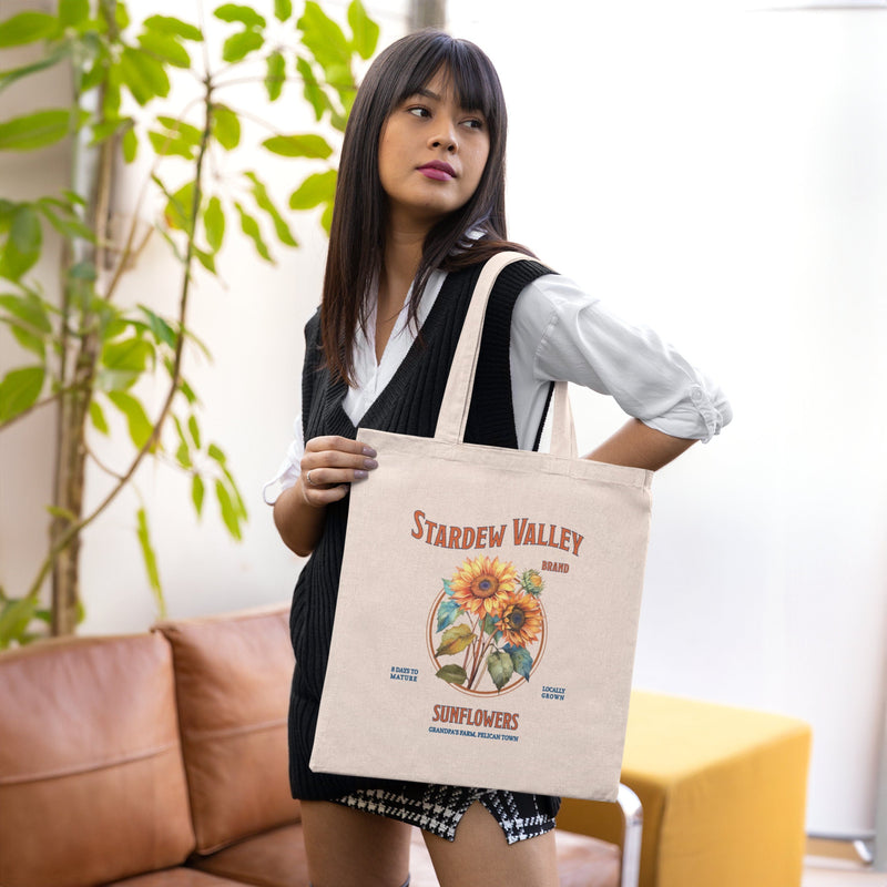 Stardew Valley Sunflower Tote Bag