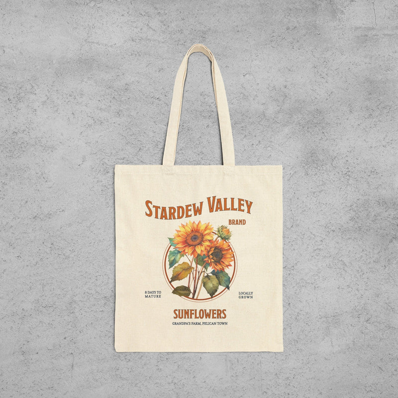 Stardew Valley Sunflower Tote Bag