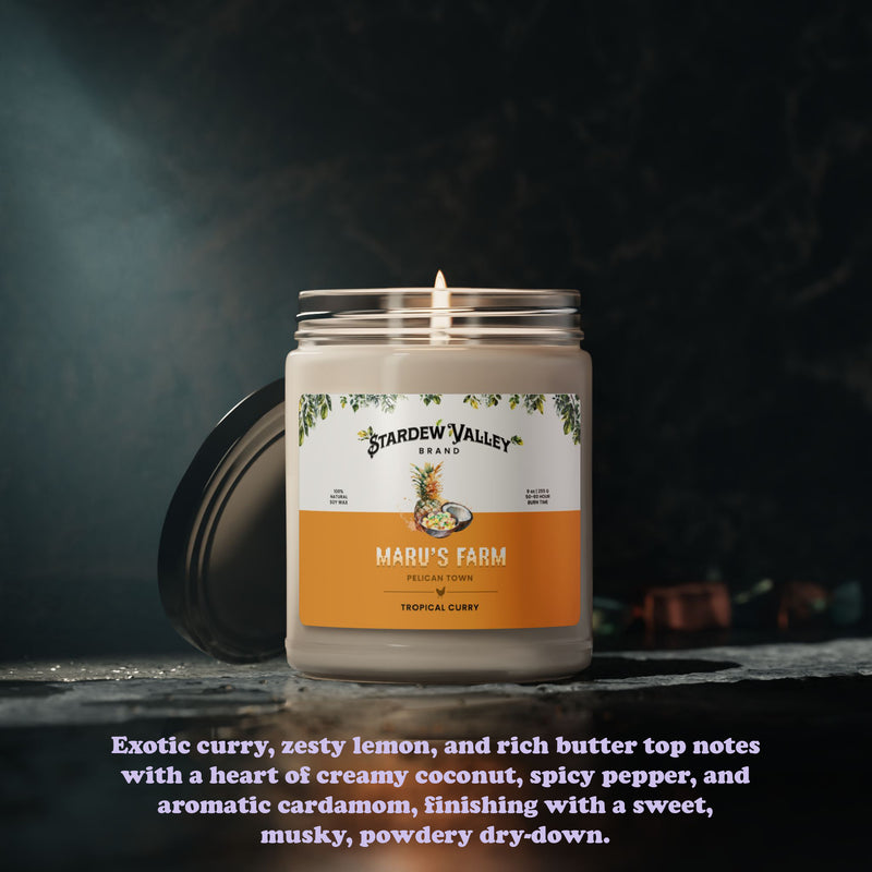 Stardew Valley Personalized Candle