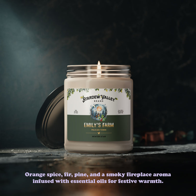 Stardew Valley Personalized Candle