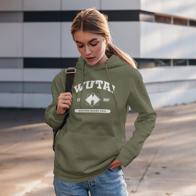Final Fantasy 7 Wutai College Style Hoodie