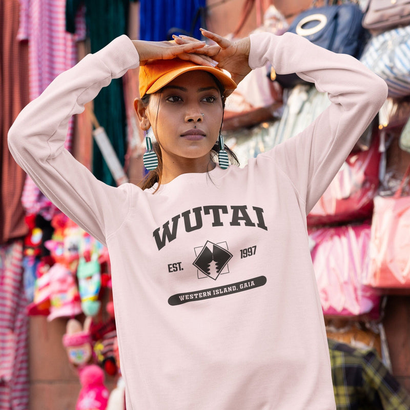 Final Fantasy 7 Wutai College Style Sweatshirt