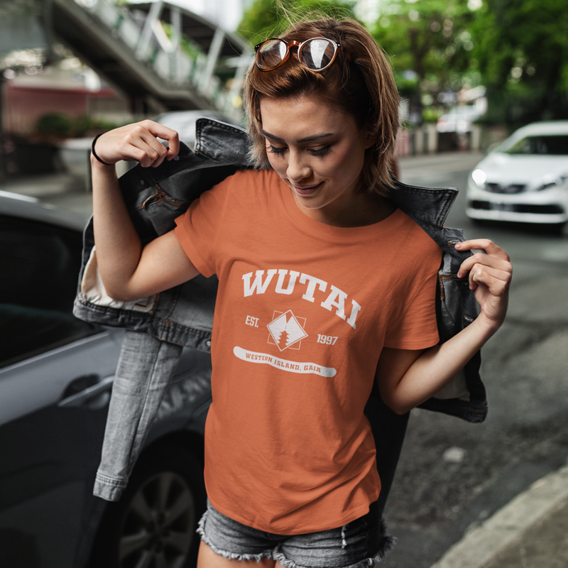 Final Fantasy 7 Wutai College Style T-Shirt