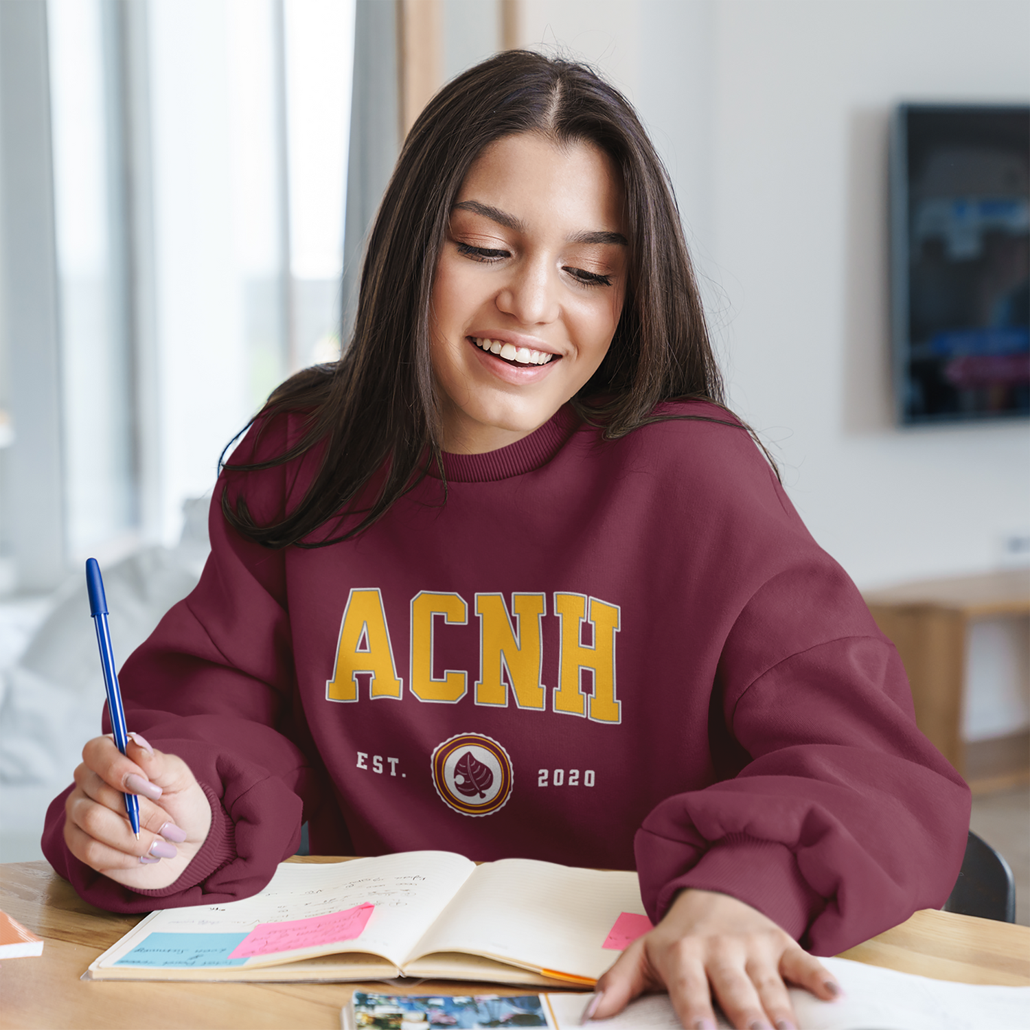 Animal Crossing College Style Sweatshirt