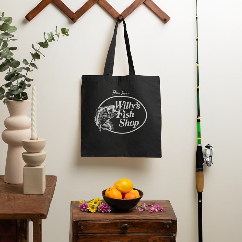 Stardew Valley Willy's Fish Shop Tote Bag