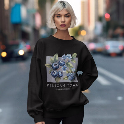 Stardew Valley Blueberry Botanical Sweatshirt