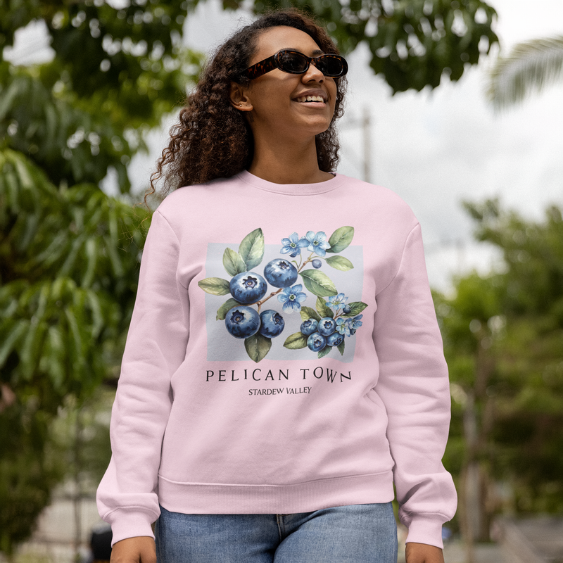 Stardew Valley Blueberry Botanical Sweatshirt