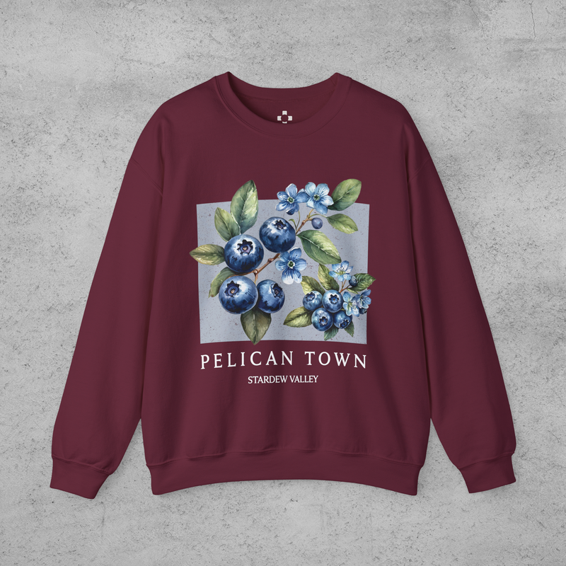 Stardew Valley Blueberry Botanical Sweatshirt