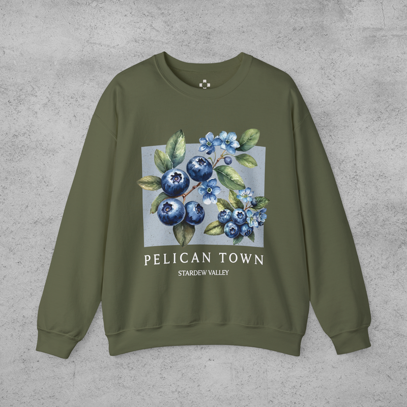 Stardew Valley Blueberry Botanical Sweatshirt