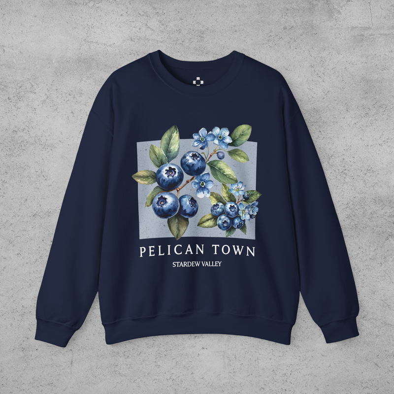 Stardew Valley Blueberry Botanical Sweatshirt