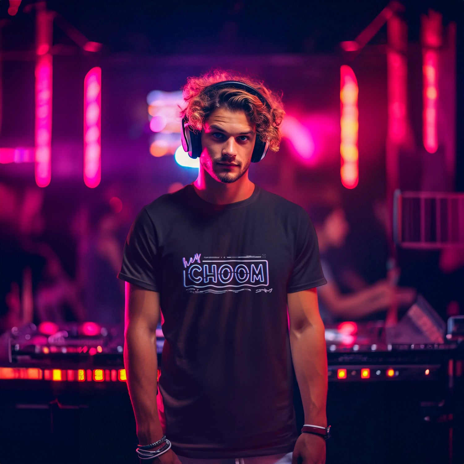 Cyberpunk 2077 Hey Choom Neon T-Shirt