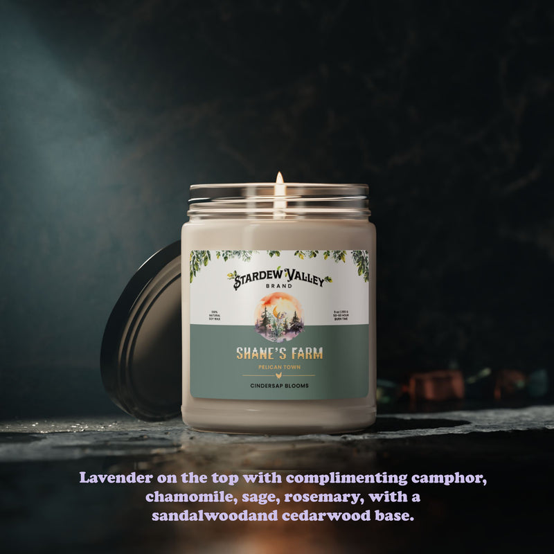 Stardew Valley Personalized Candle