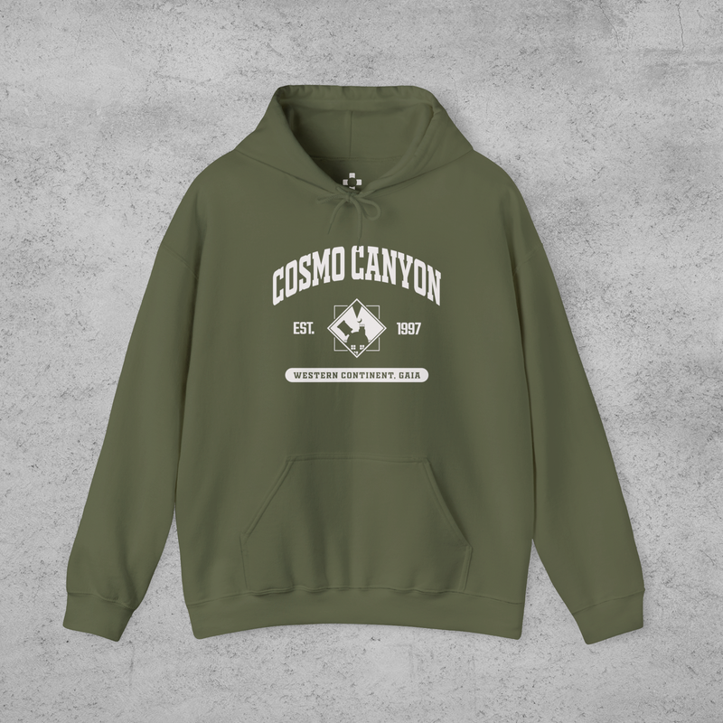 Final Fantasy 7 Cosmo Canyon College Style Hoodie